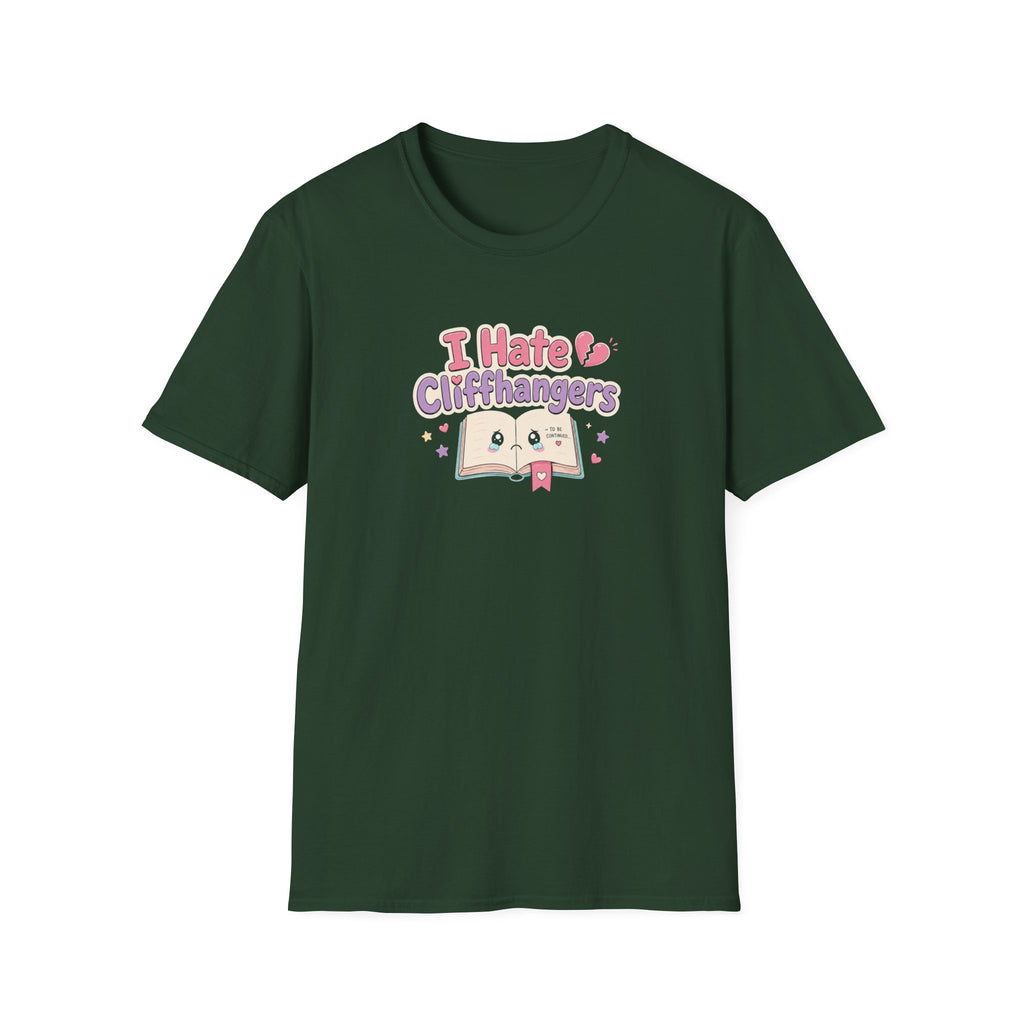I Hate Cliffhangers T Shirt