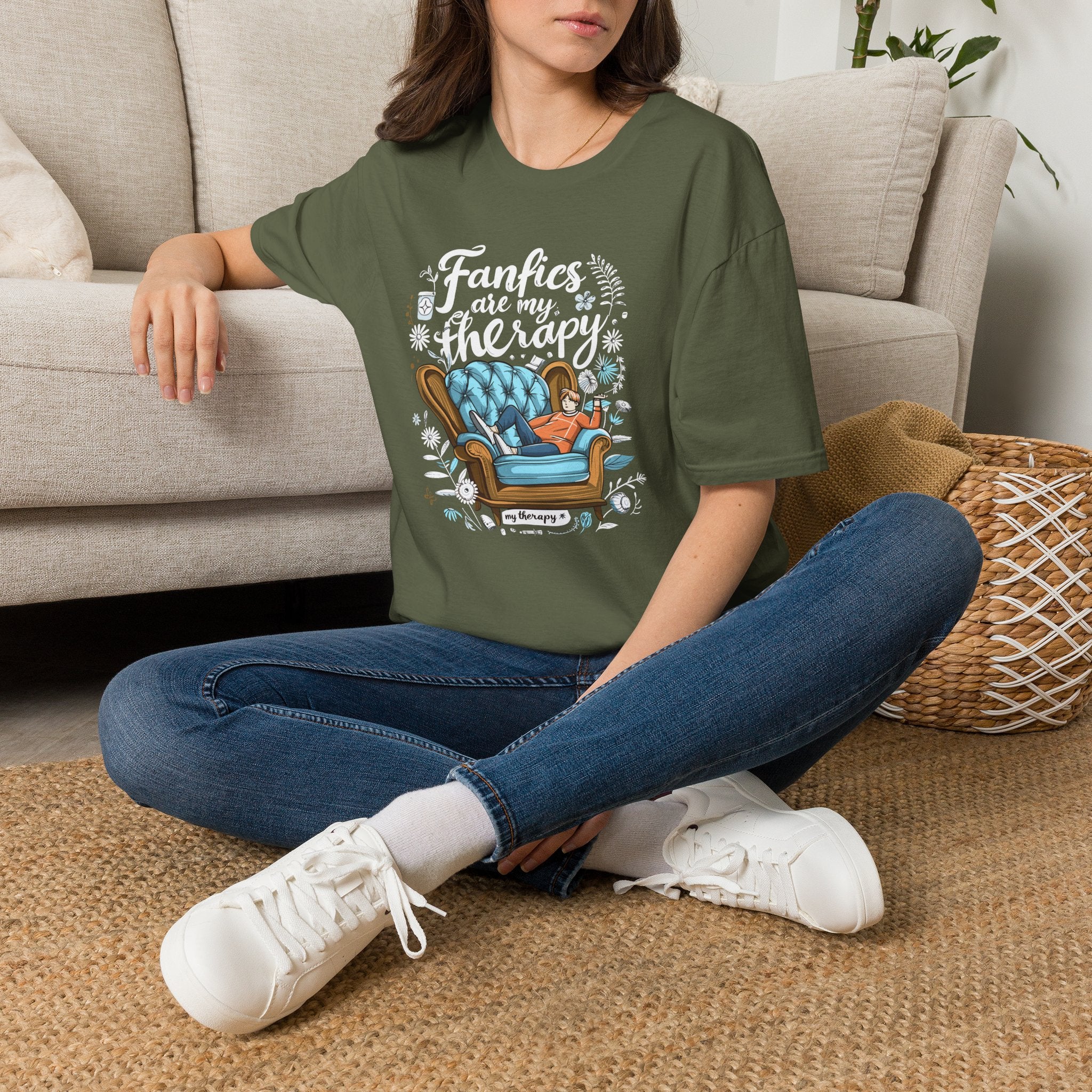 Fanfics Are My Therapy T Shirt
