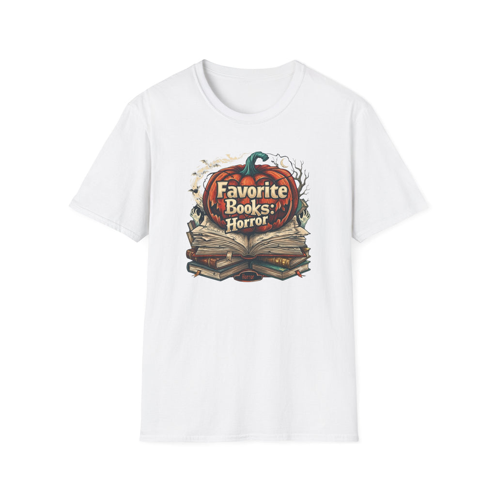 Favorite Book is Horror T Shirt