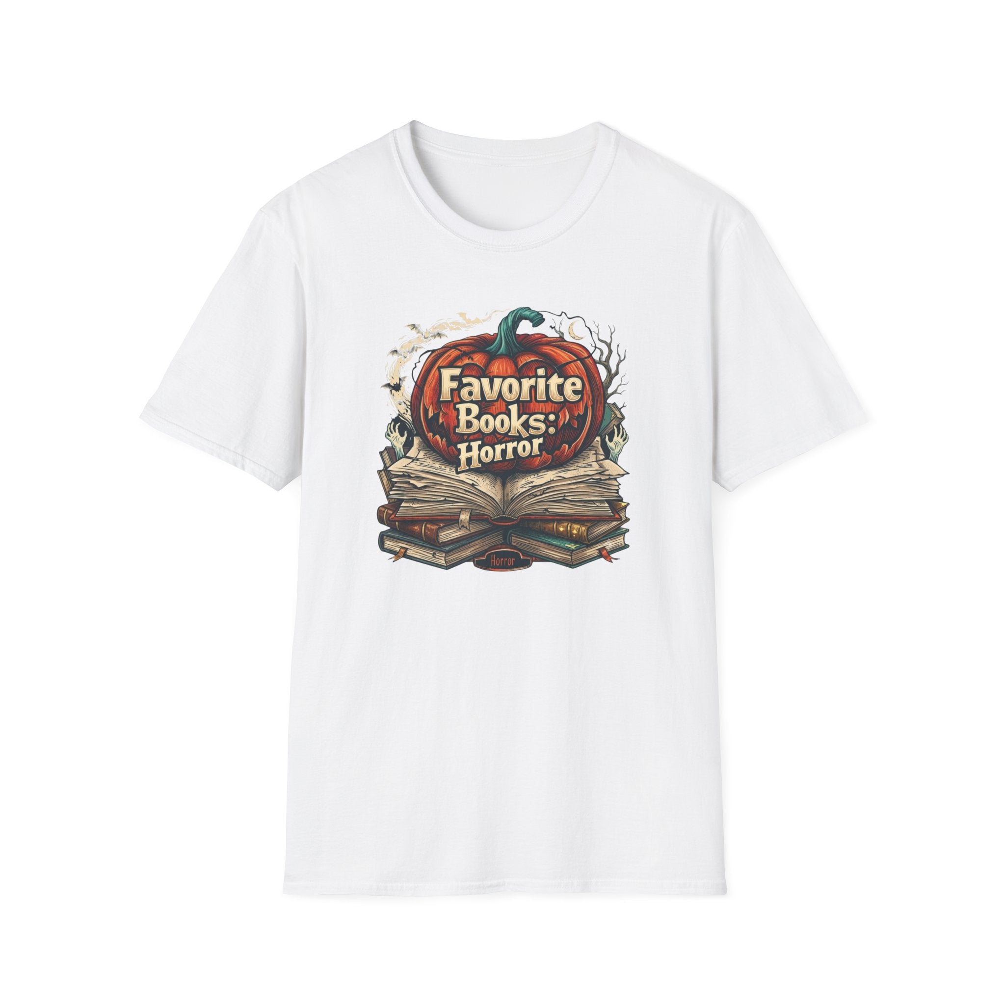 Favorite Book is Horror T Shirt