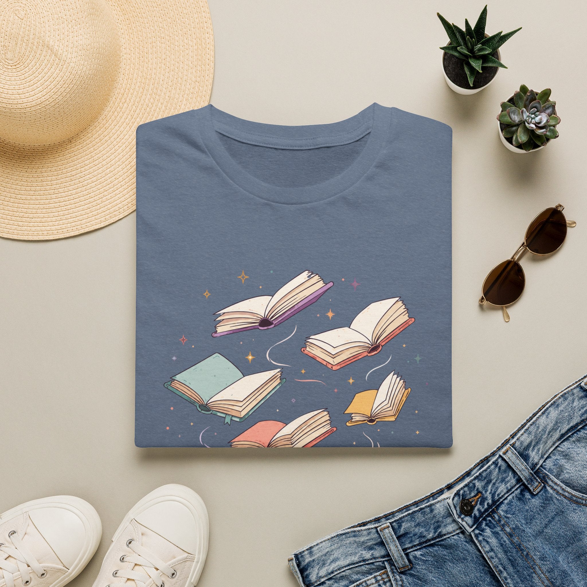 Flying Book T Shirt