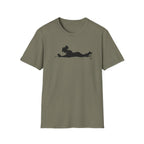 Female Silhouette Reading T Shirt