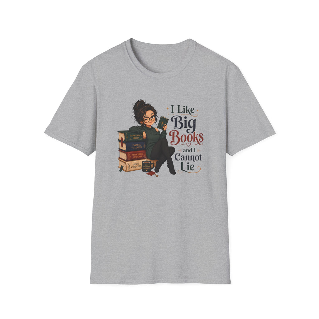 I Like Big Book T Shirt