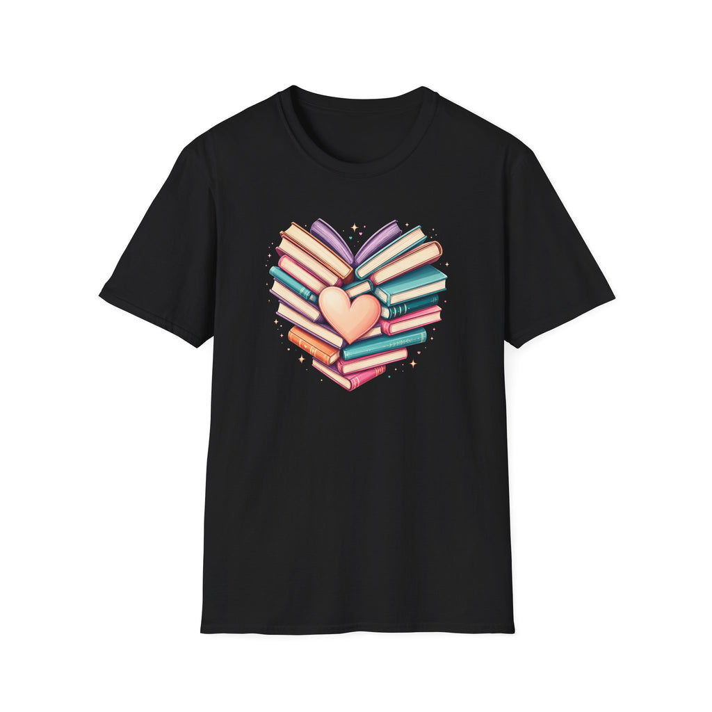 Heart Shape Book T Shirt