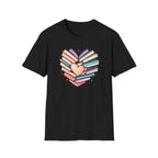 Heart Shape Book T Shirt
