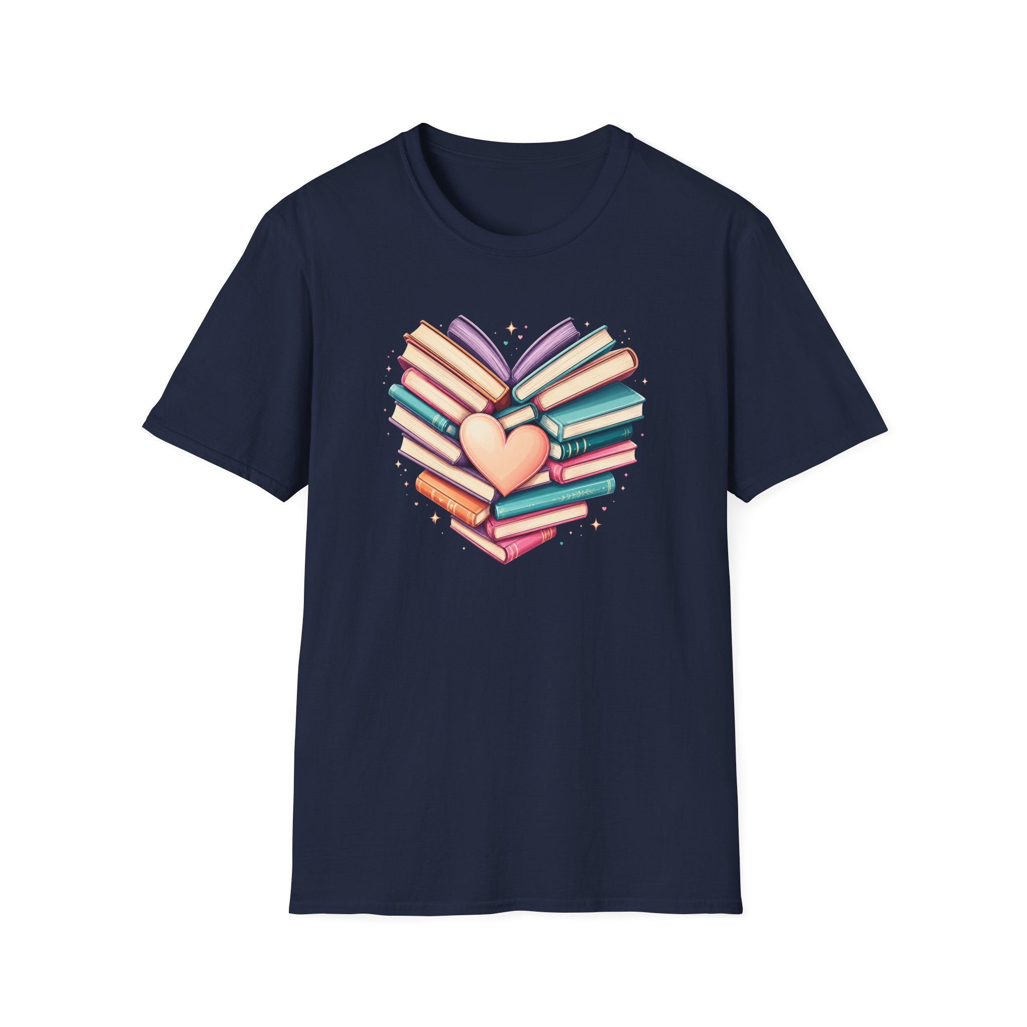 Heart Shape Book T Shirt