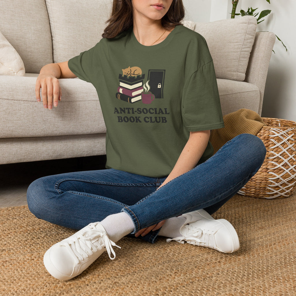 Anti-Social Book Club T Shirt