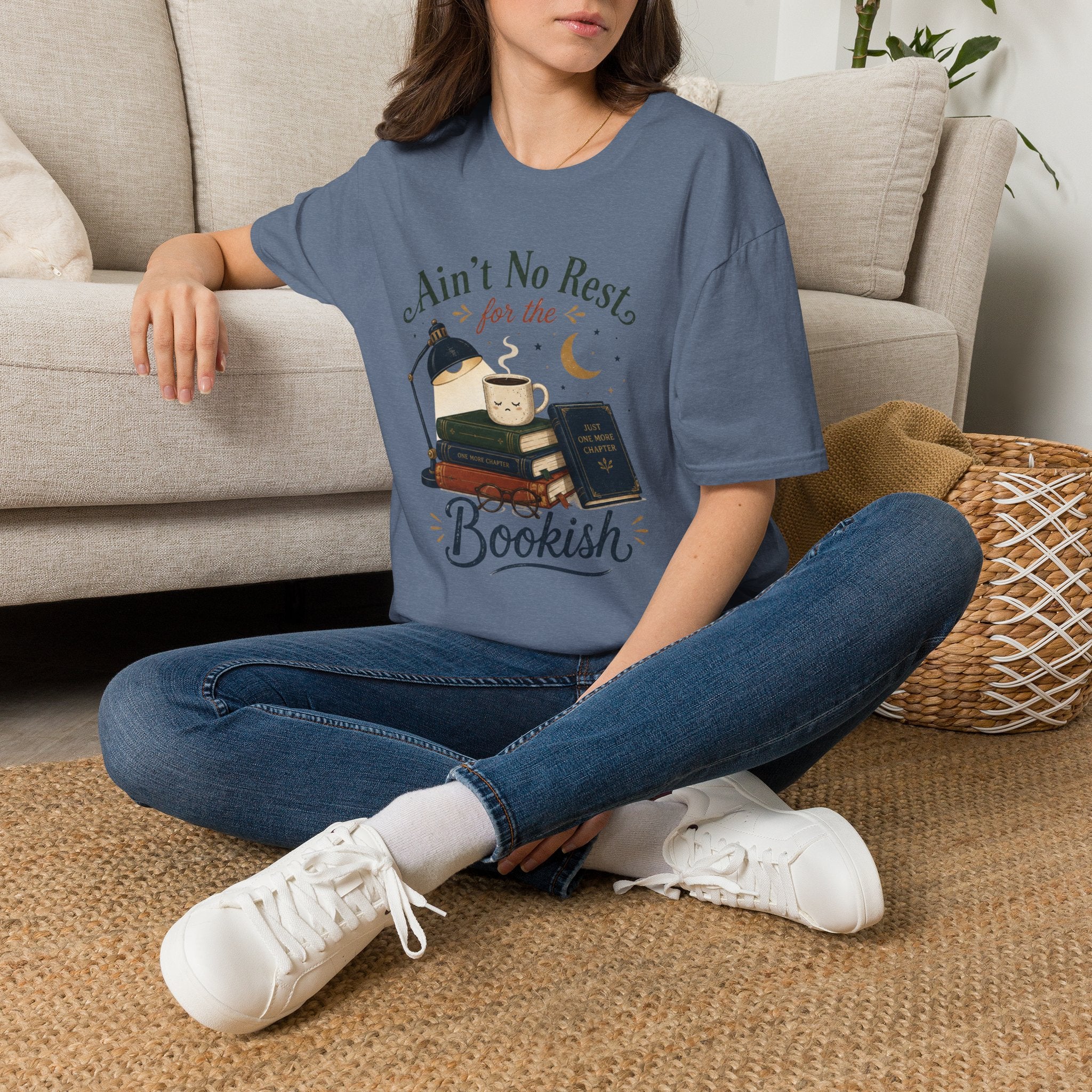 No Rest For The Bookish T Shirt