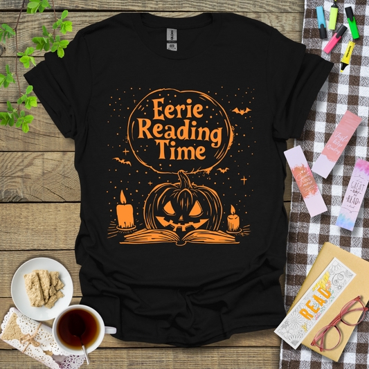 Eerie Reading Time Graphic T Shirt