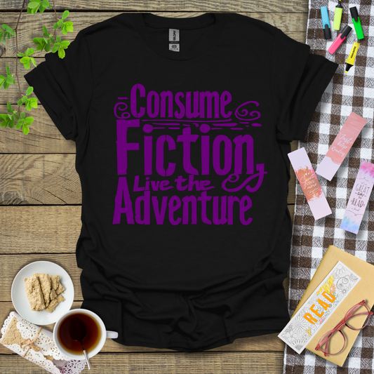 Consume Fiction Live The Adventure Ver 2 Graphic T Shirt