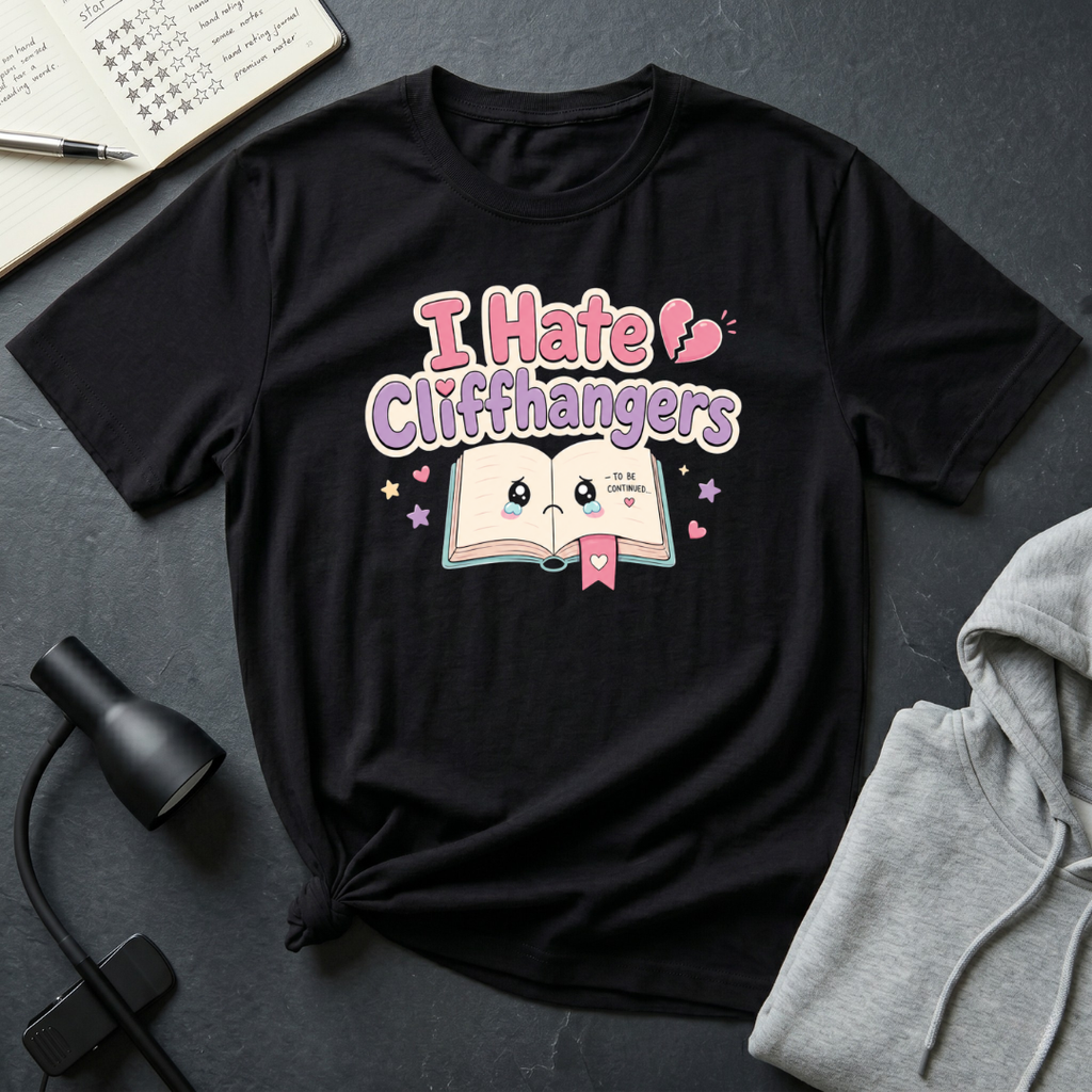 I Hate Cliffhangers T Shirt