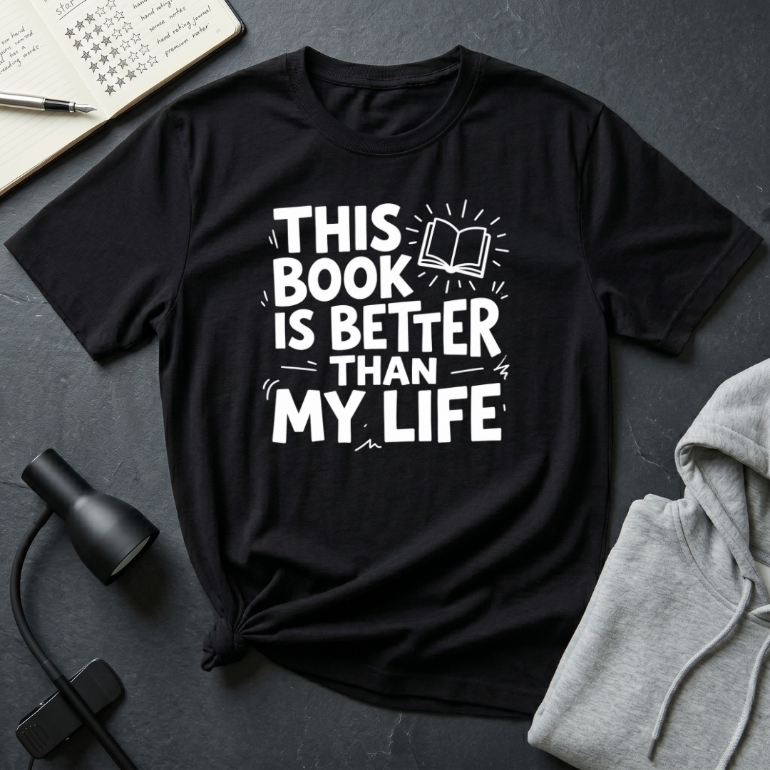 Book Is Better T Shirt