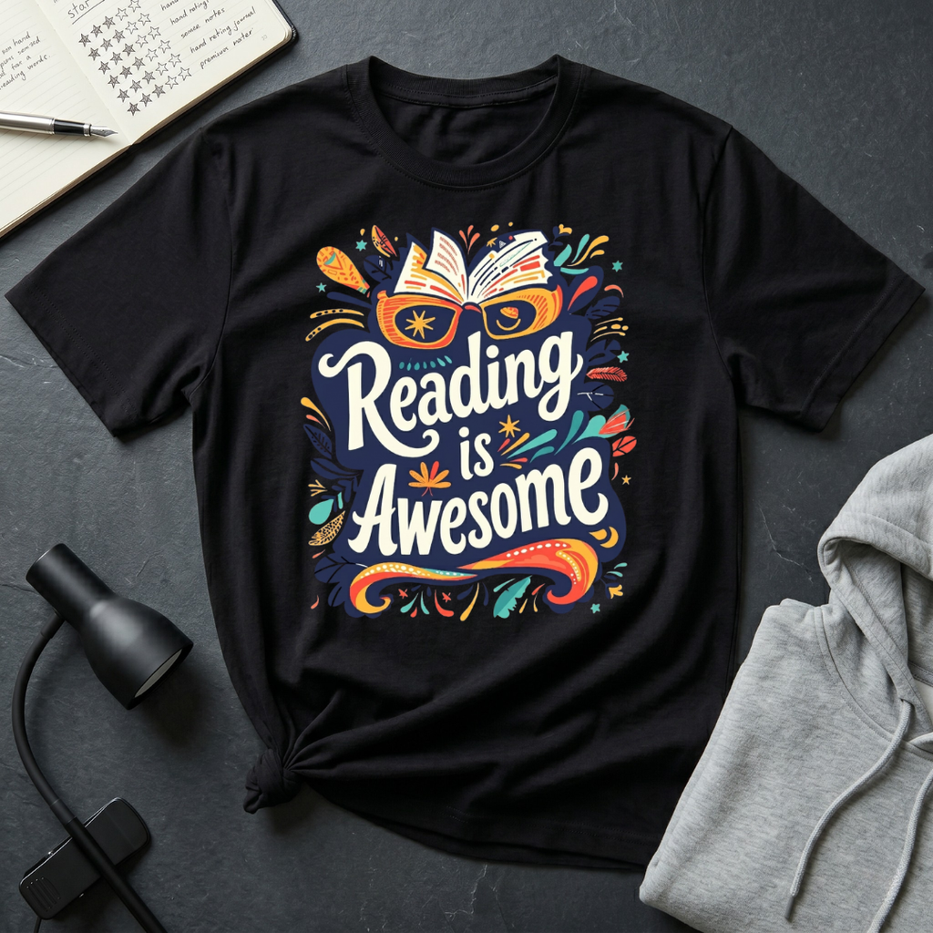 Reading Is Awesome T Shirt