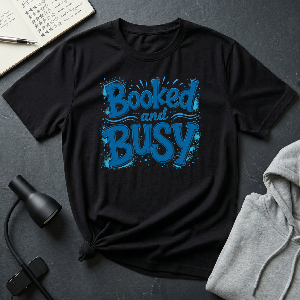 Booked and Busy T Shirt