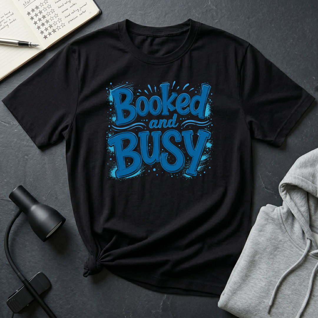 Booked and Busy T Shirt
