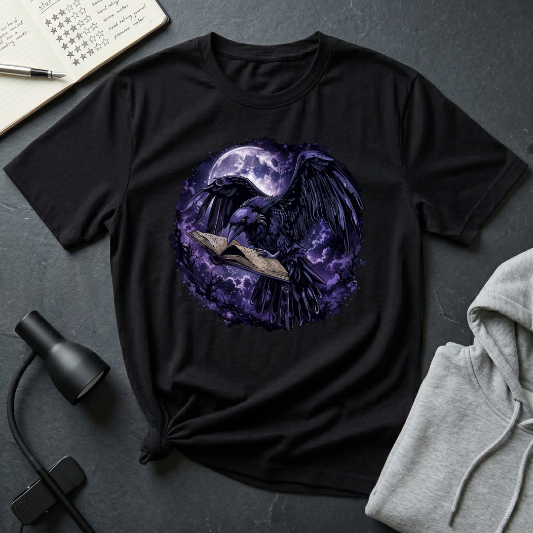 Reading Crow T Shirt