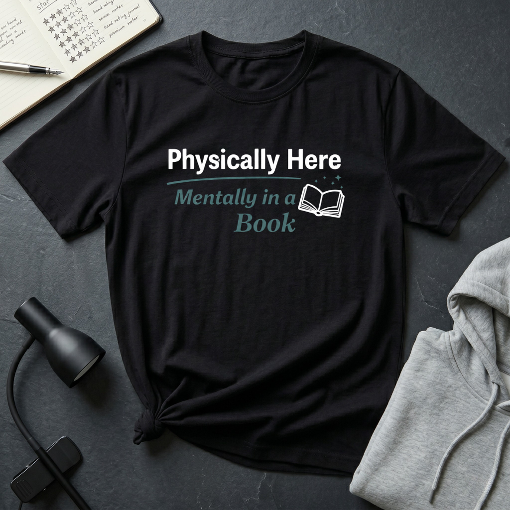 Mentally In A Book T Shirt