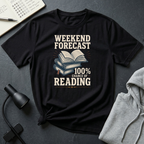 100% Chance of Reading T Shirt