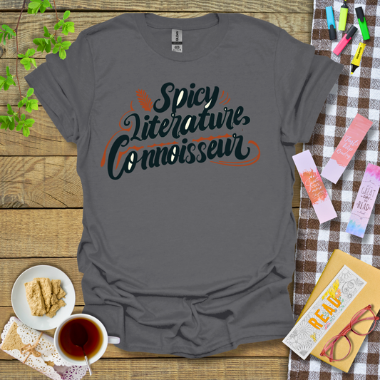 Spicy Literature Connoisseur  Graphic T Shirt