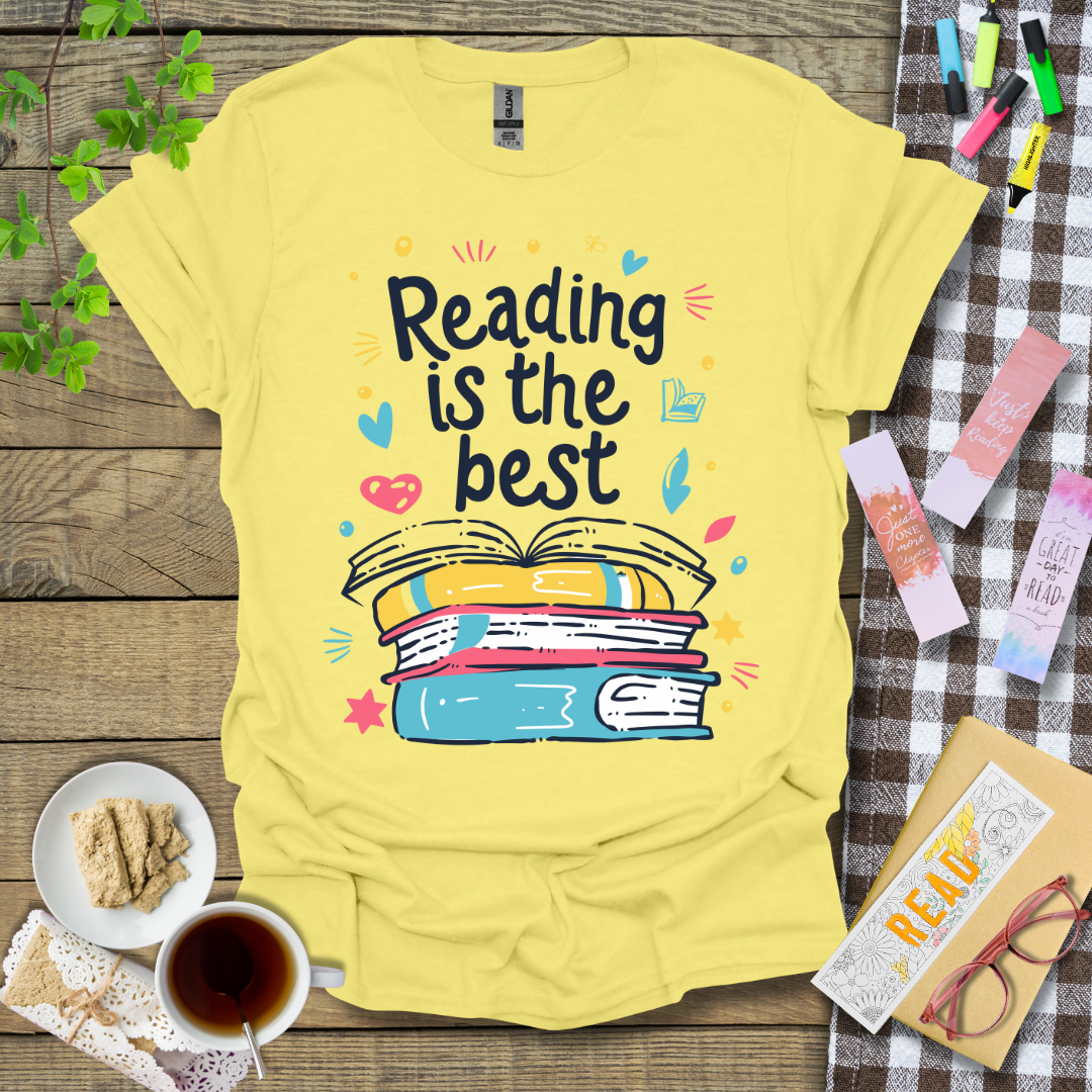Reading Is The Best Graphic T Shirt