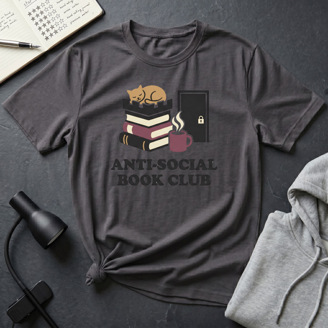 Anti-Social Book Club T Shirt