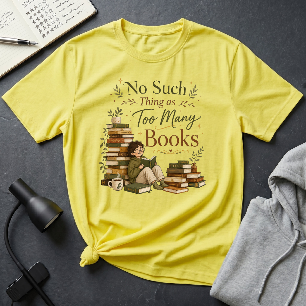 Too Many Book T Shirt
