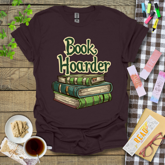 Book Hoarder Graphic T Shirt