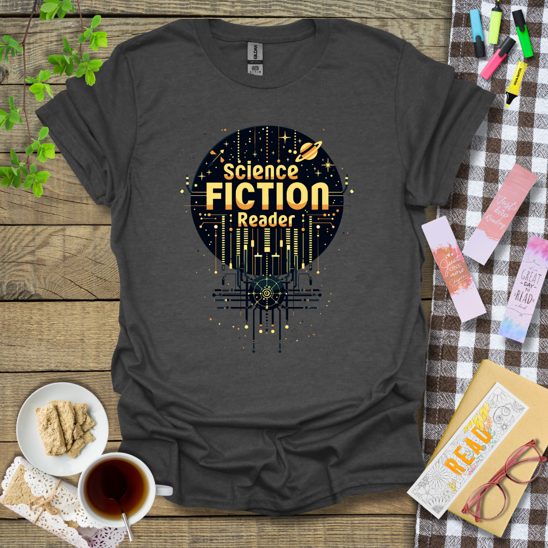 Science Fiction Reader Ver 2 Graphic T Shirt