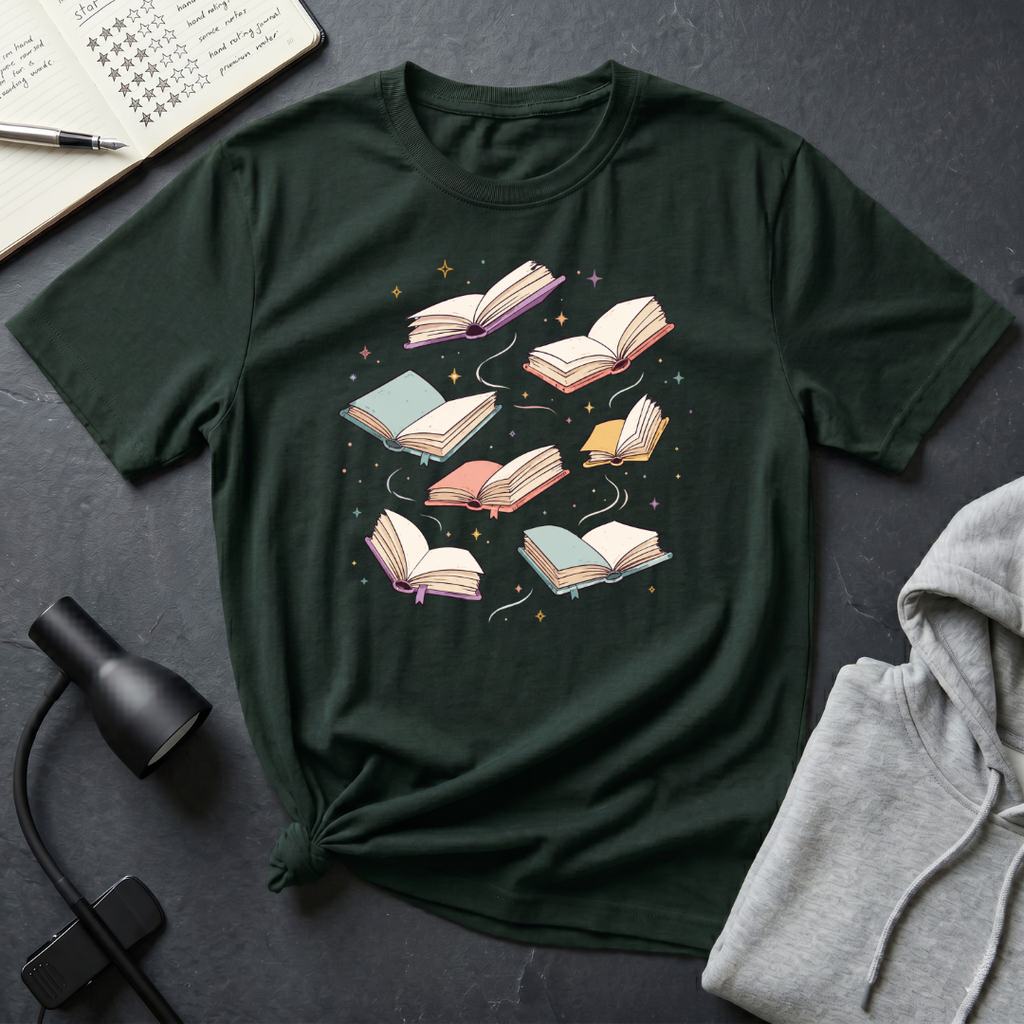 Flying Book T Shirt