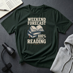 100% Chance of Reading T Shirt