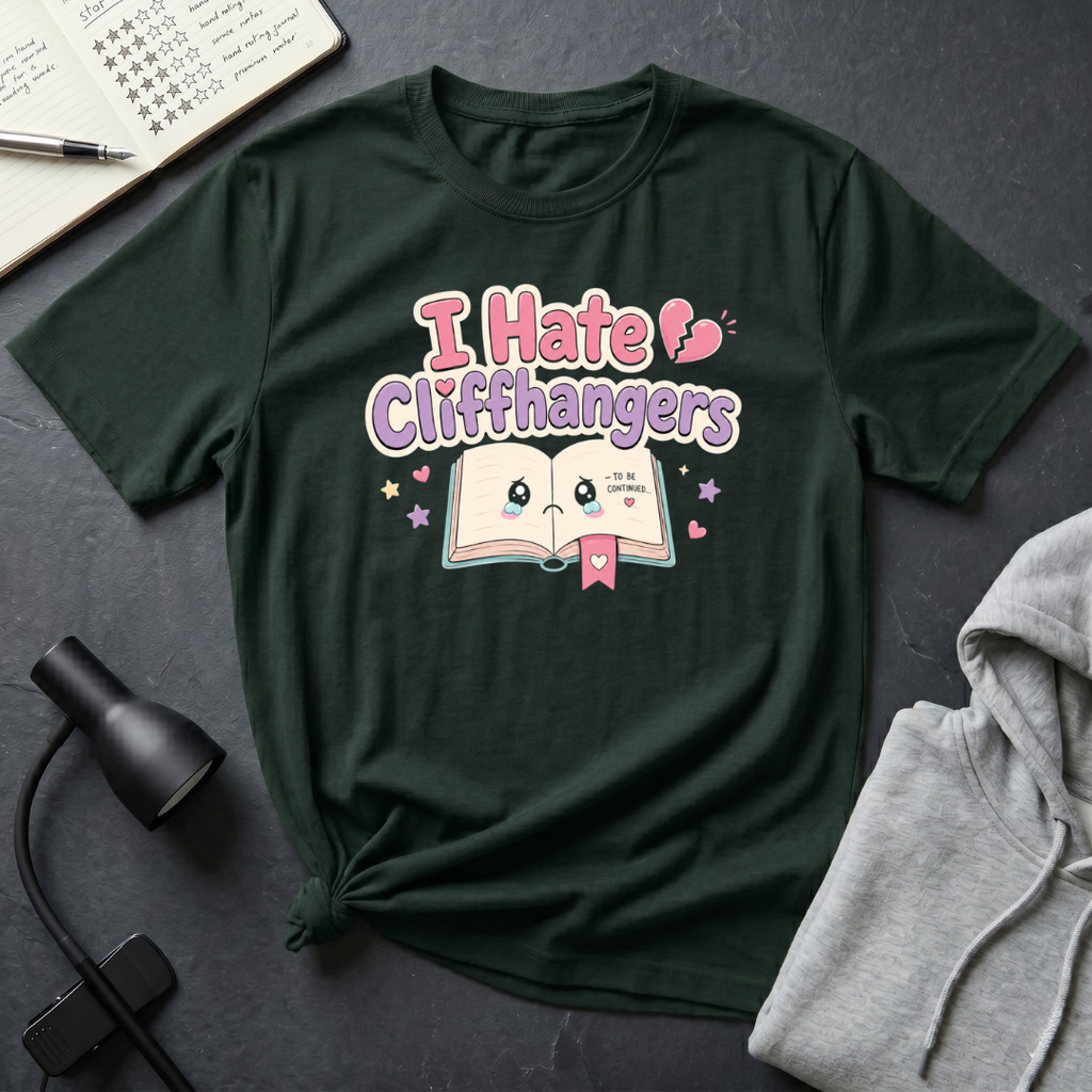I Hate Cliffhangers T Shirt
