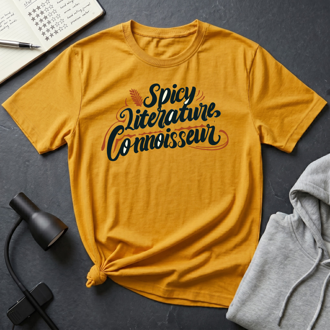 Spicy Literature Connoisseur T Shirt