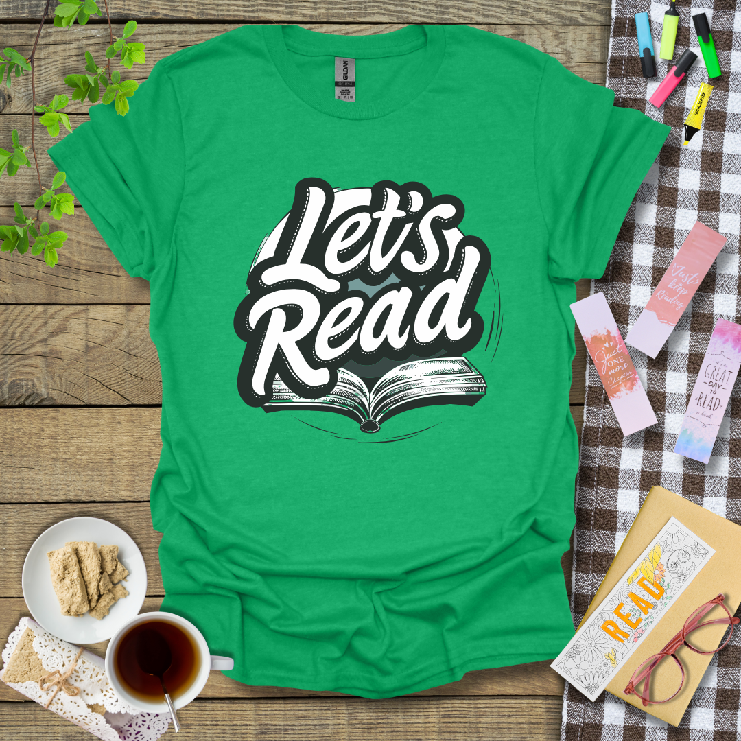 Let's Read Graphic T Shirt