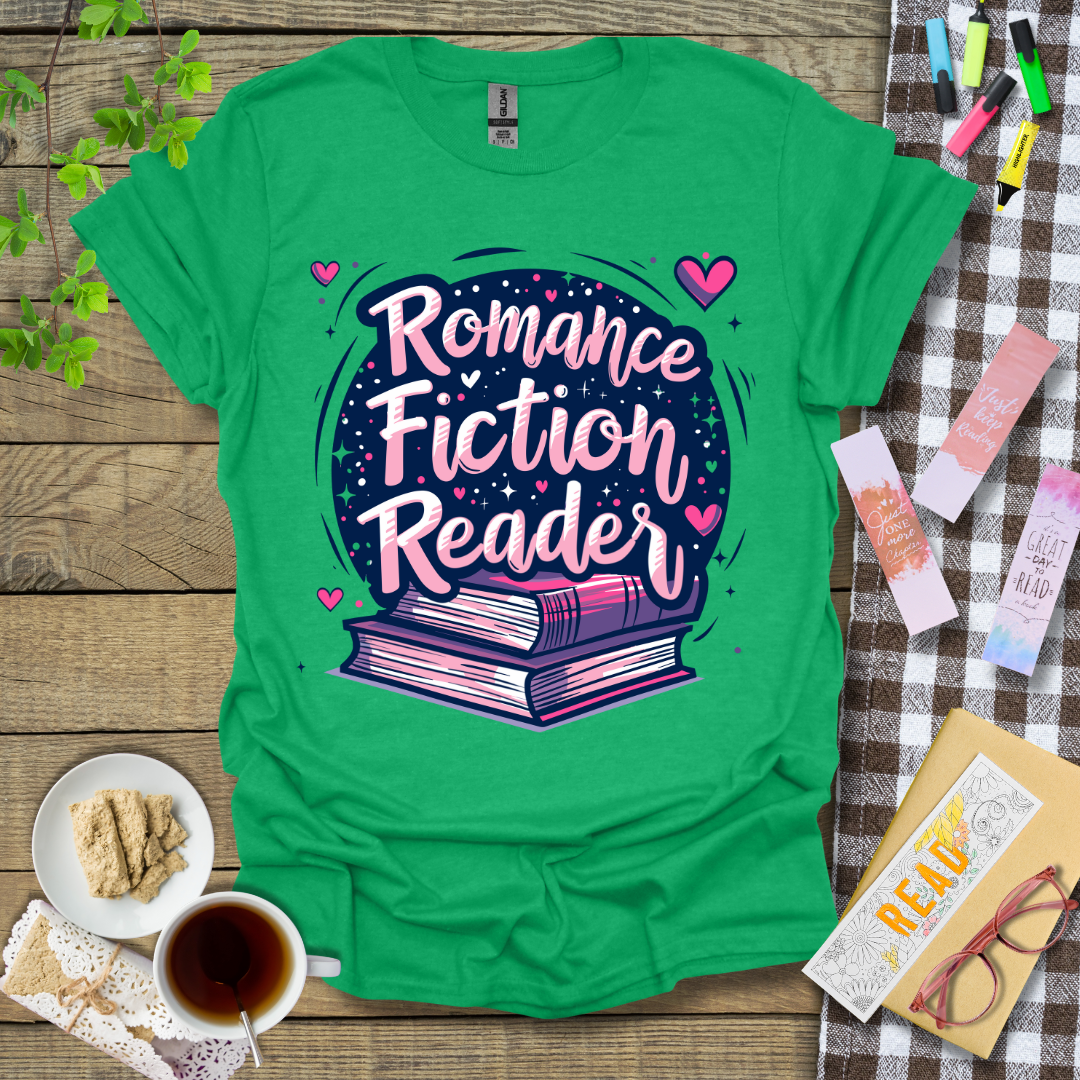 Romance Fiction Reader Graphic T Shirt