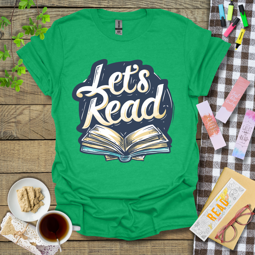 Let's Read ver 2 Graphic T Shirt