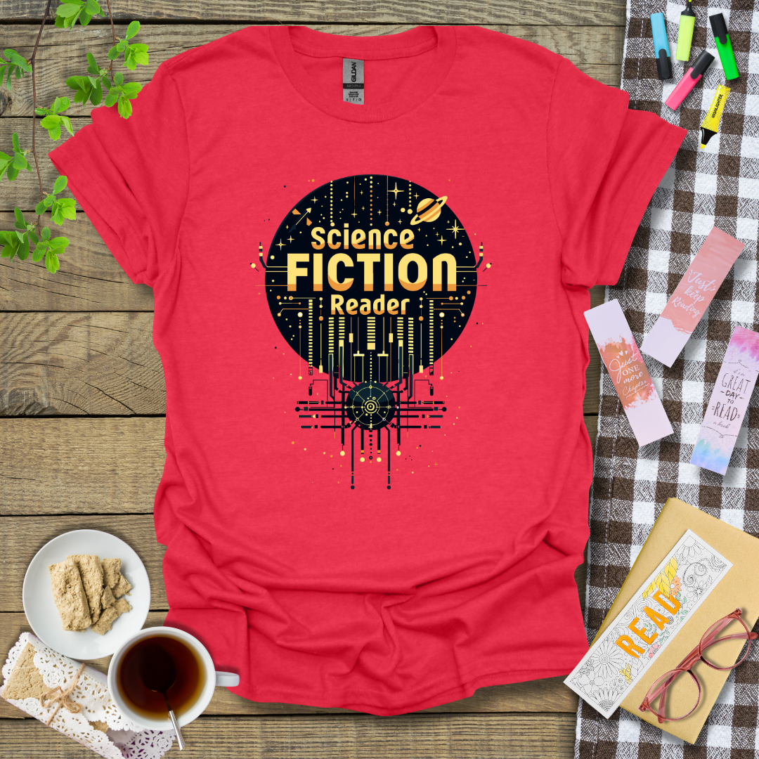 Science Fiction Reader Ver 2 Graphic T Shirt