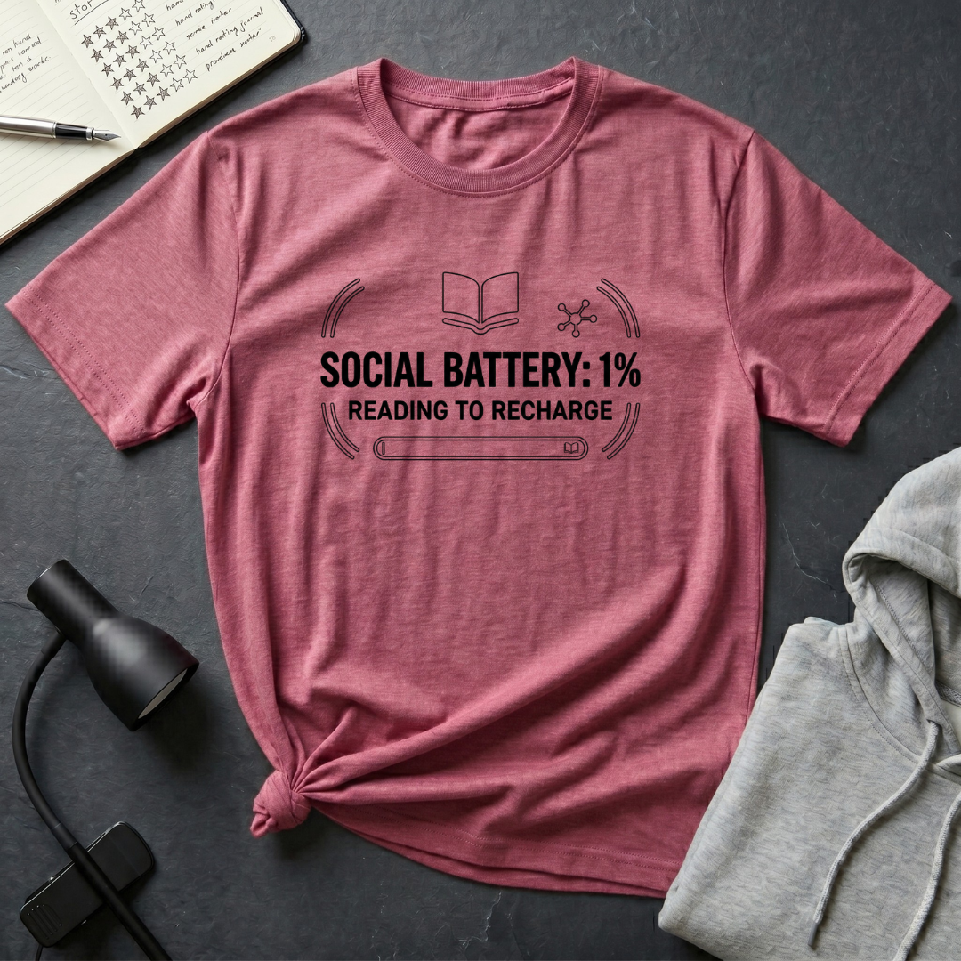 Reading To Recharge T Shirt