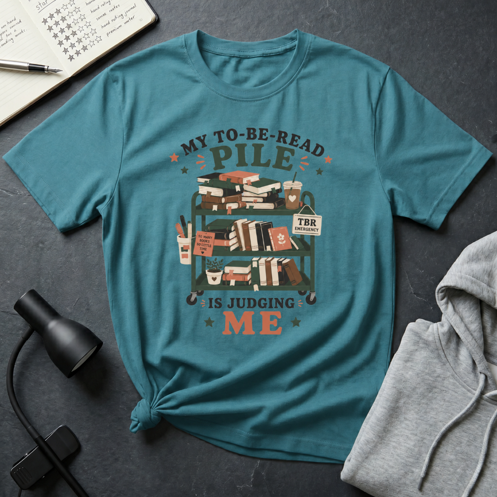 To Be Read Pile T Shirt