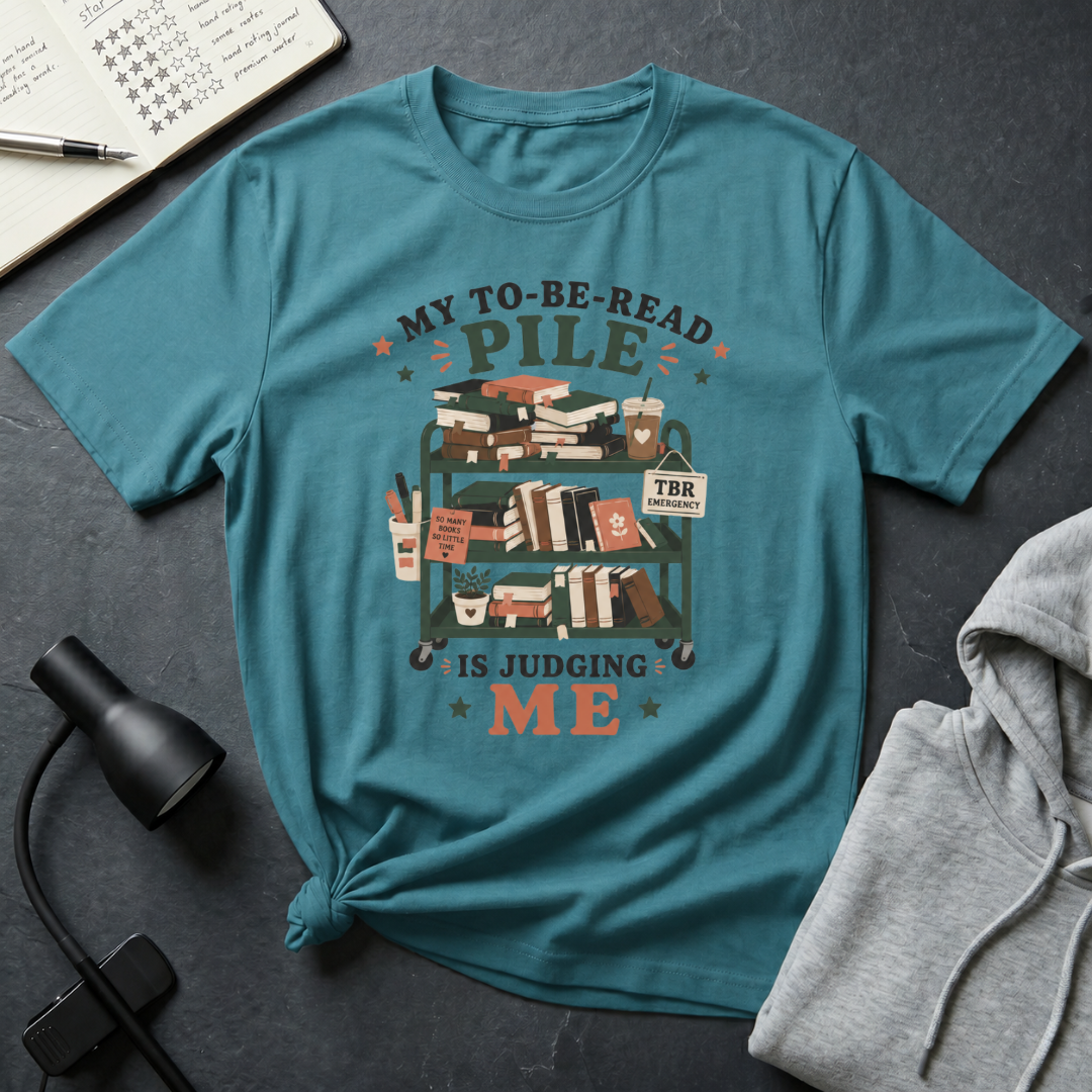 To Be Read Pile T Shirt