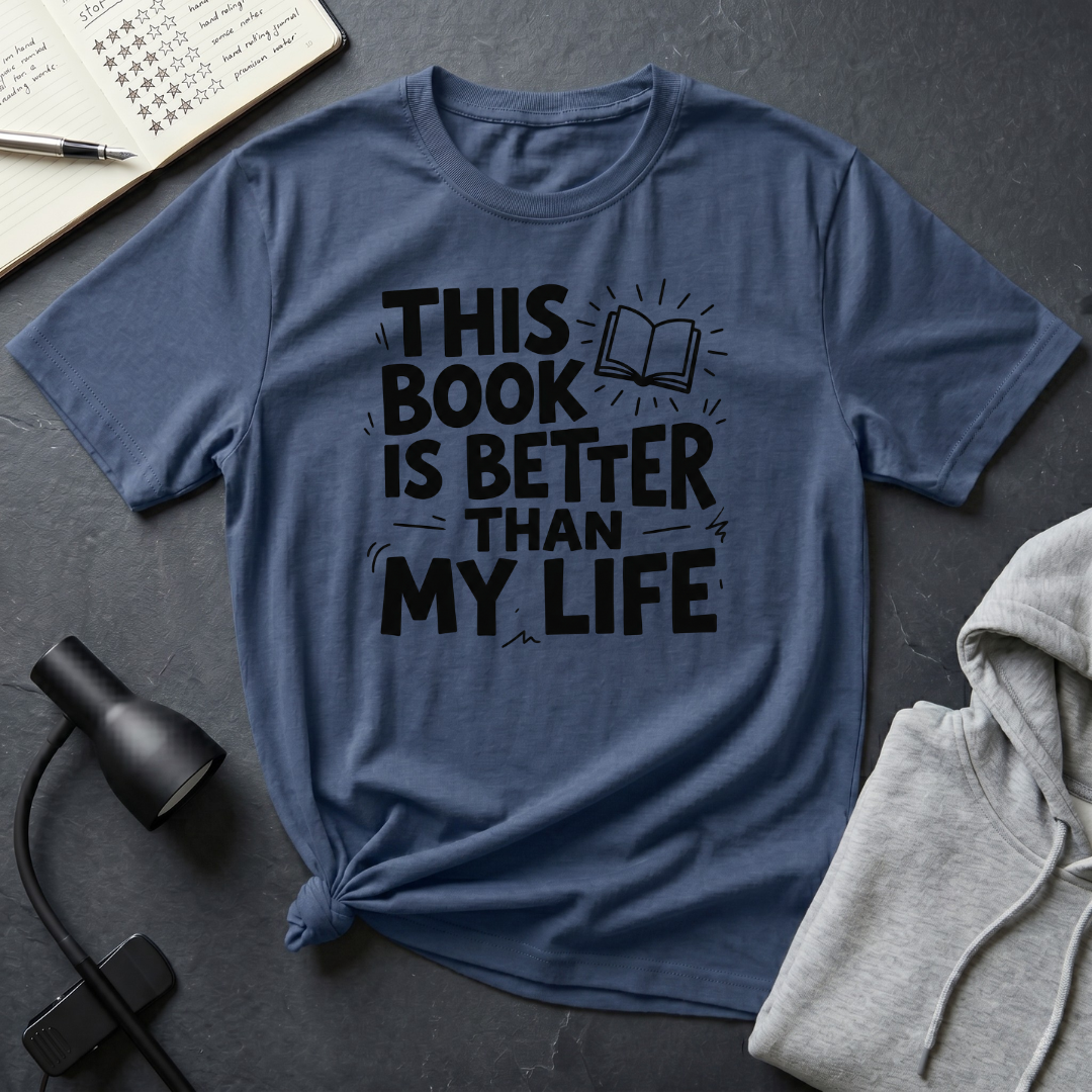 Book Is Better T Shirt