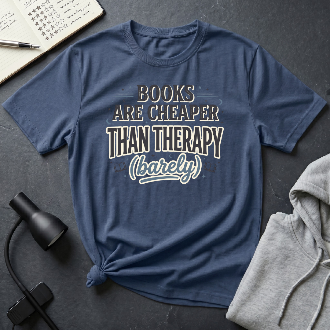 Book Therapy T Shirt