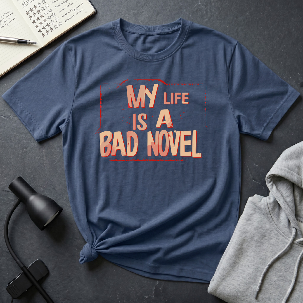 My Life is A Bad Novel T Shirt