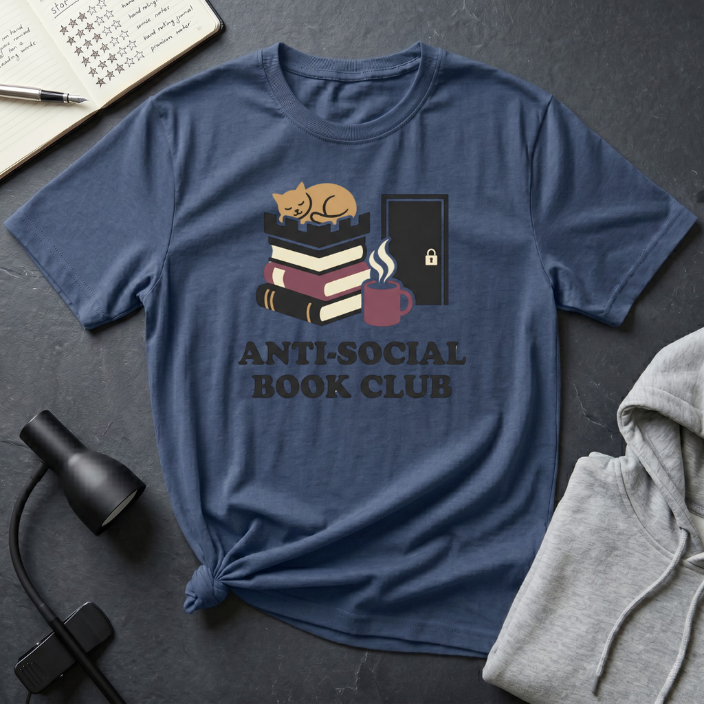 Anti-Social Book Club T Shirt