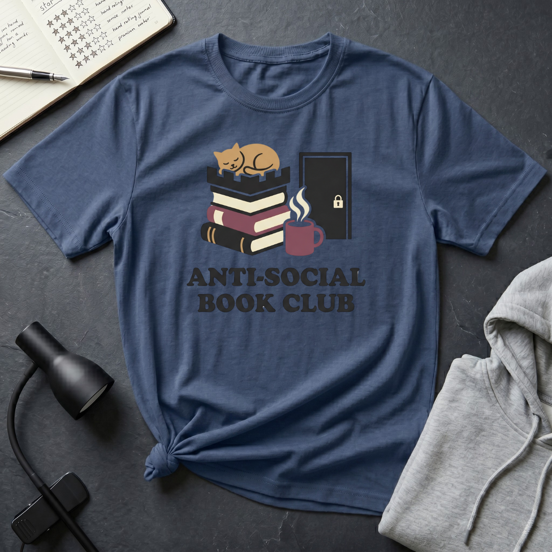 Anti-Social Book Club T Shirt