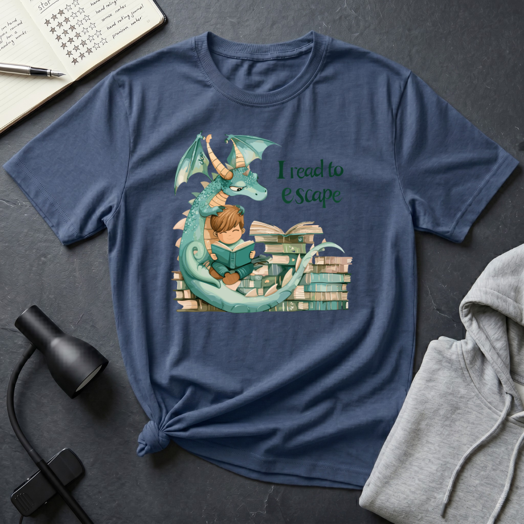 I Read To Escape T Shirt