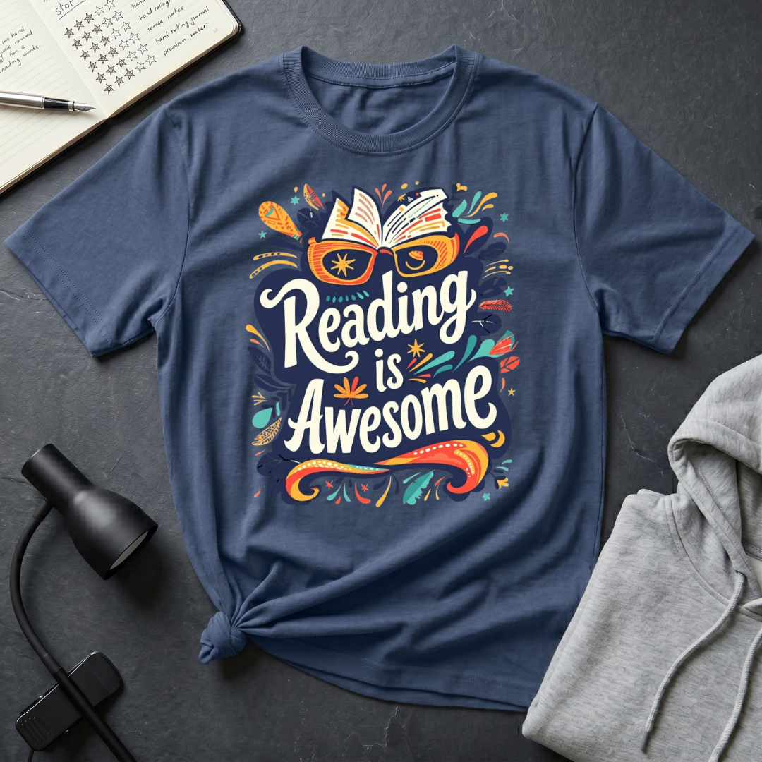 Reading Is Awesome T Shirt