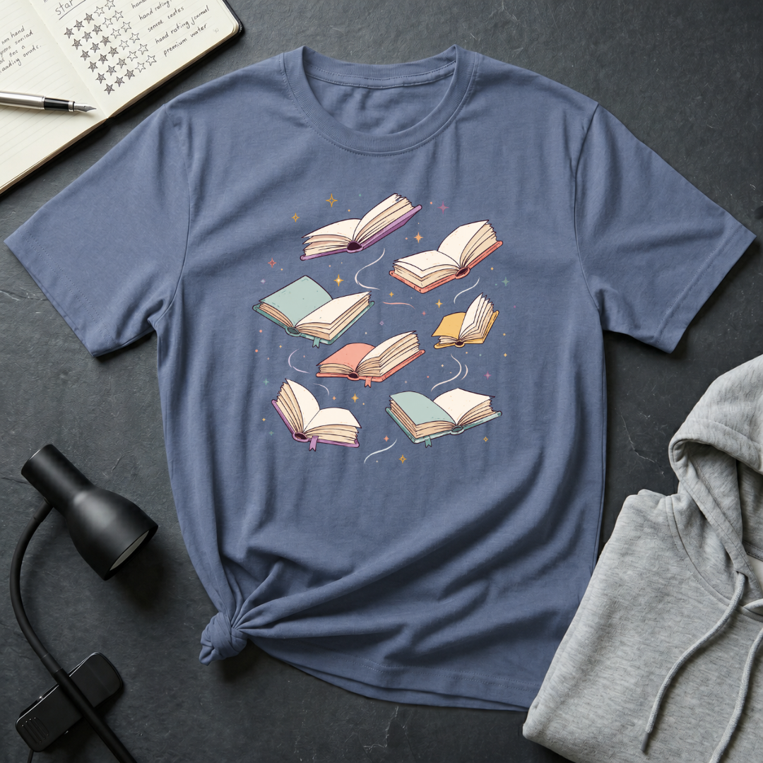 Flying Book T Shirt