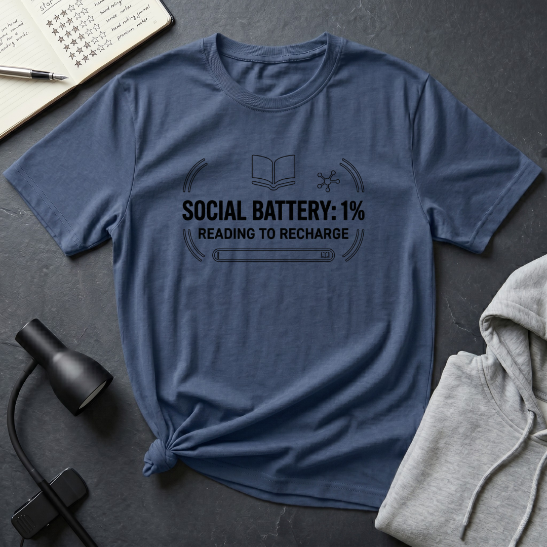 Reading To Recharge T Shirt