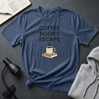 Coffee Books Escape T Shirt
