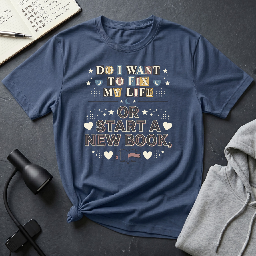 Start New Book T Shirt